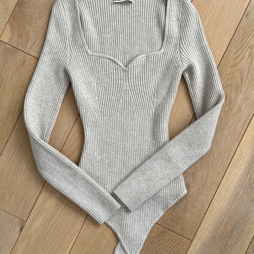 A&F sweetheart sweater bodysuit, sold out online
